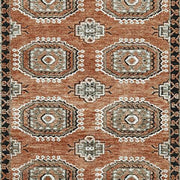 Qaabiz Sienna/Ivory/Black 5' x 7' Area Rug - R407522
