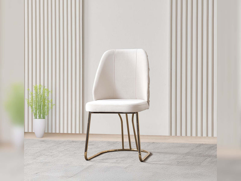 Quatro Diningroom (Consol With Mirror & Dining Table & 6 Dining Chair) - 200-ALT-QUA-DT-6-SET