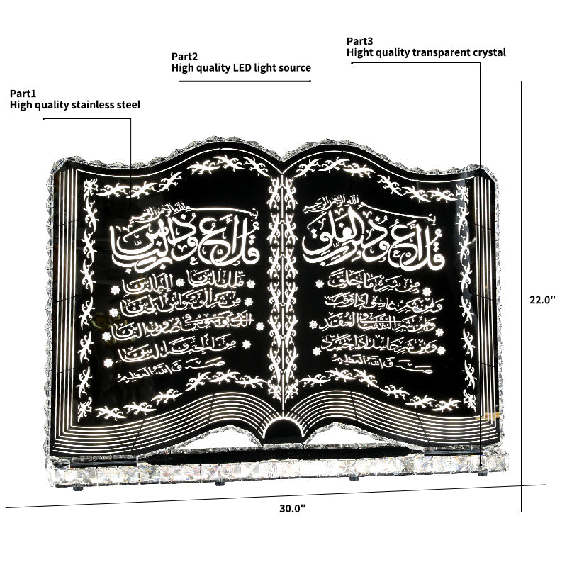 Quran Silver Led - QURAN-LED