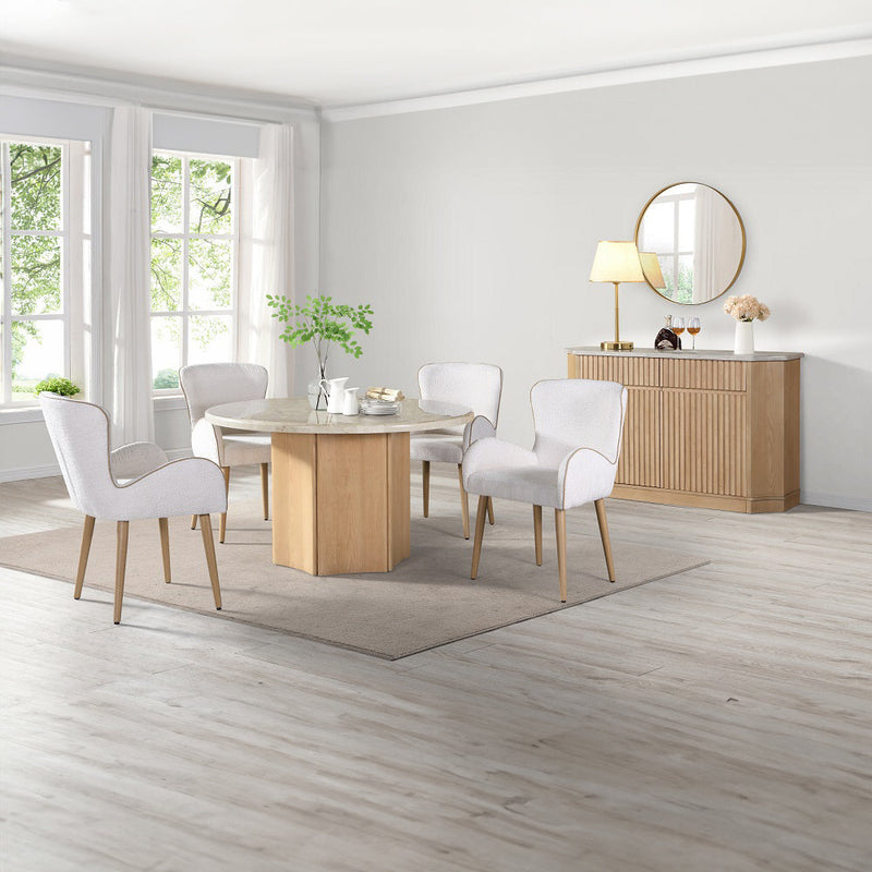 Qwin Side Chair (SET-2) - DN02876