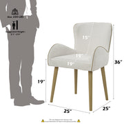 Qwin Side Chair (SET-2) - DN02876