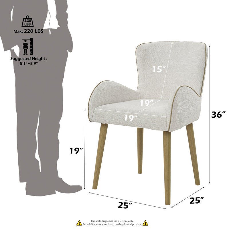 Qwin Side Chair (SET-2) - DN02876