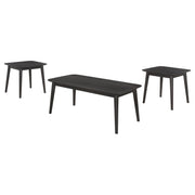 Radley 3-piece Rectangular Coffee Table Set Black - 708490