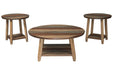 Raebecki Multi Table (Set of 3) - Gate FurnitureOccasional Table Set