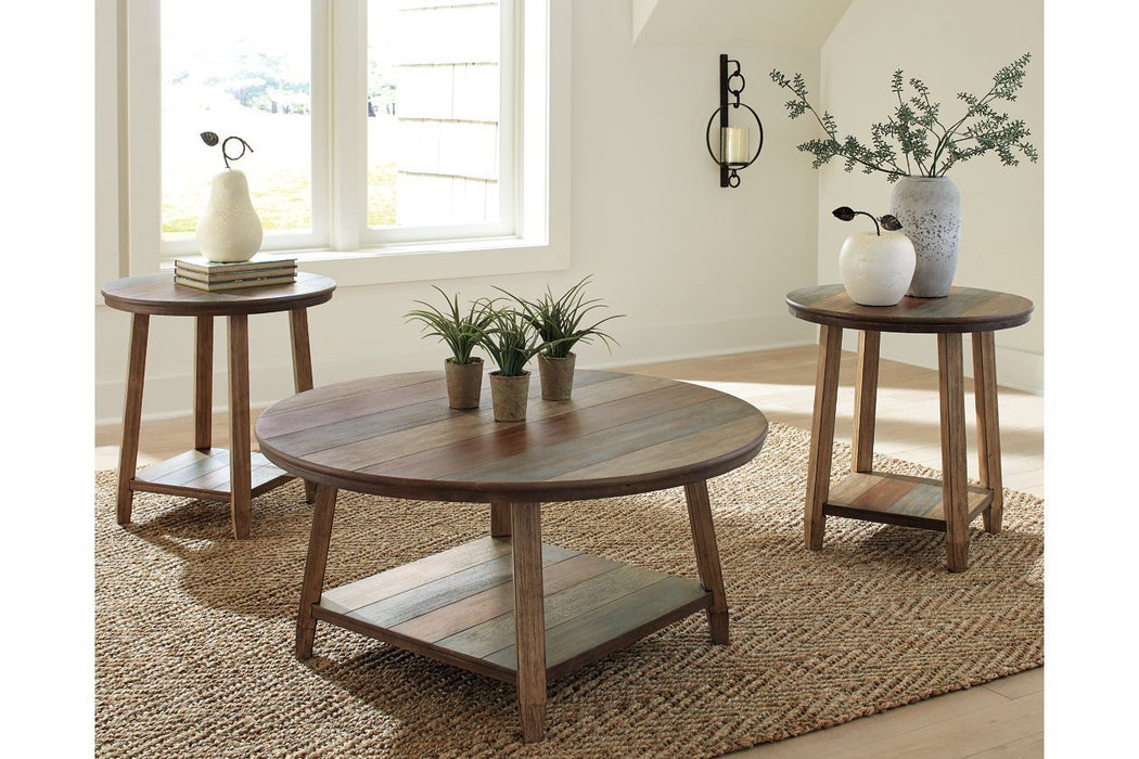 Raebecki Multi Table (Set of 3) - Gate FurnitureOccasional Table Set