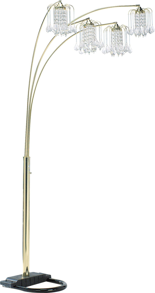 Rain Drop Arc Gold 84" Floor Lamp - Lara FurnitureFloor Lamps