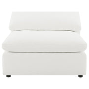 Raleigh 5-piece Boucle Upholstered Modular Sectional Ivory - 551751-SETB