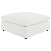 Raleigh 6-piece Boucle Upholstered Modular Sectional Ivory - 551751-SETA