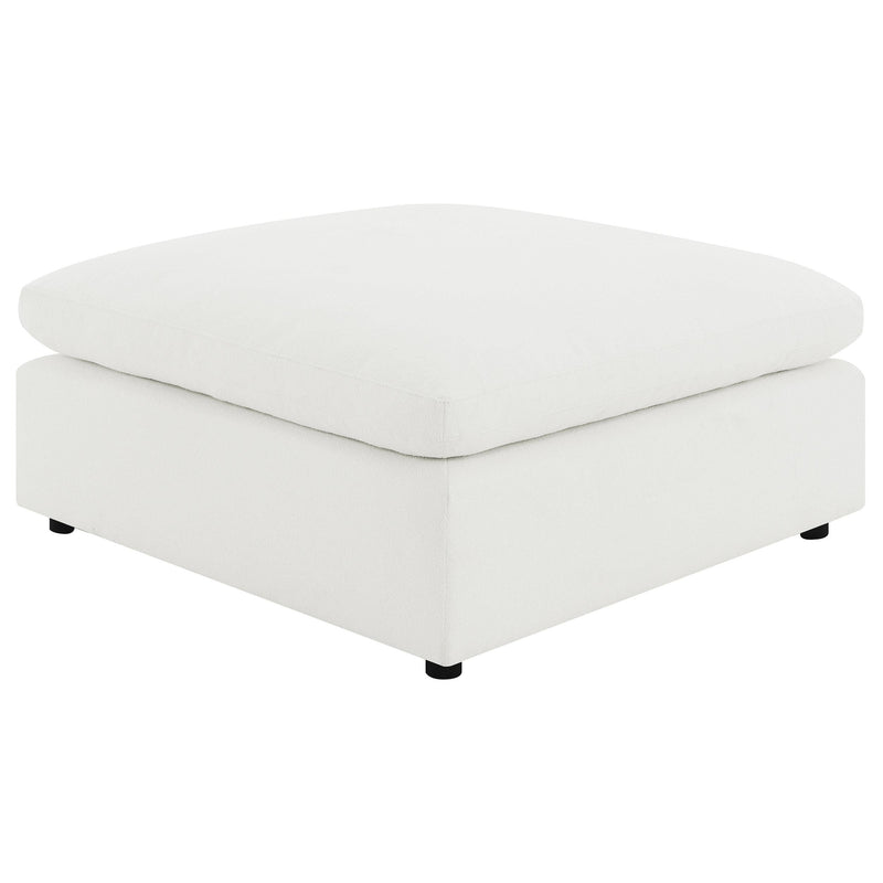 Raleigh 6-piece Boucle Upholstered Modular Sectional Ivory - 551751-SETA