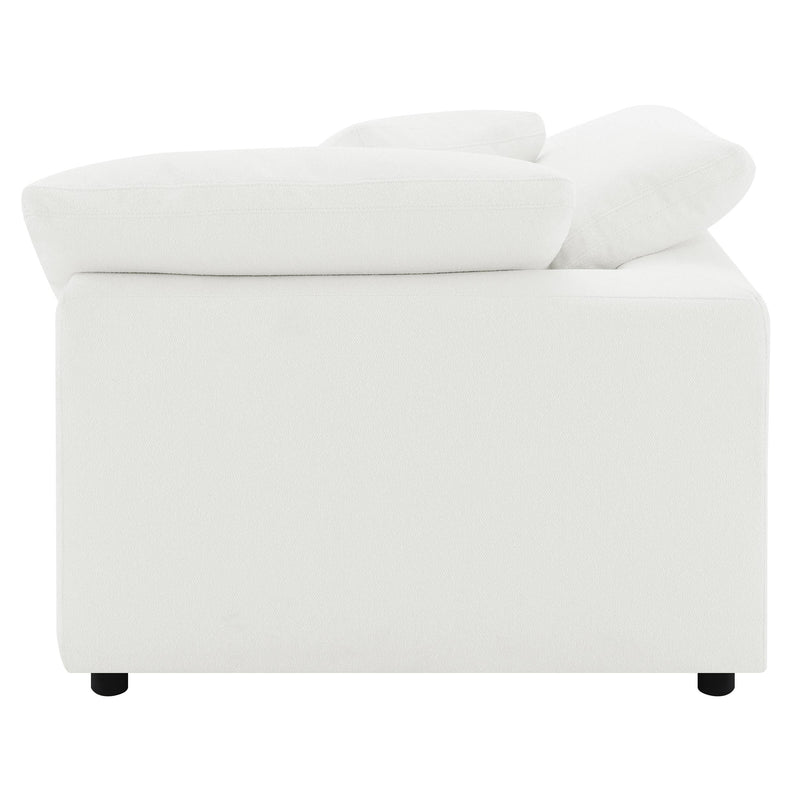 Raleigh Boucle Upholstered Corner Chair Ivory - 551752