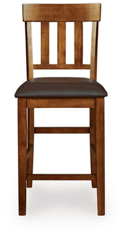 Ralene Counter Hight Dining Table and 6 Barstools - D594D13