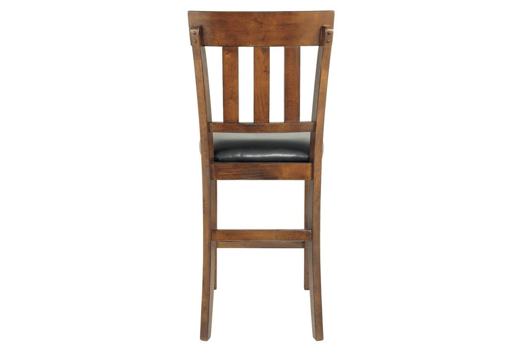 Ralene Medium Brown Counter Height Bar Stool (Set of 2) - Gate FurnitureBarstool