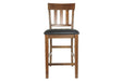Ralene Medium Brown Counter Height Bar Stool (Set of 2) - Gate FurnitureBarstool