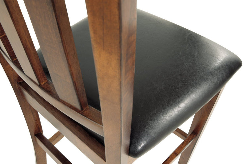 Ralene Medium Brown Counter Height Bar Stool (Set of 2) - Lara FurnitureBarstool