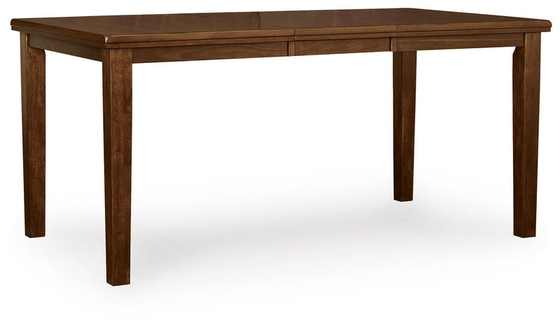 Ralene Medium Brown Counter Height Dining Extension Table - D594-32
