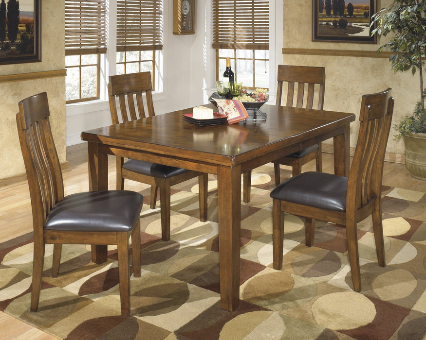 Ralene Medium Brown Dining Room Set - Gate FurnitureDining Room Set
