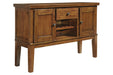 Ralene Medium Brown Dining Server - Gate FurnitureCabinet