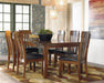 Ralene Medium Brown Extendable Dining Set - Gate FurnitureDining Room Set