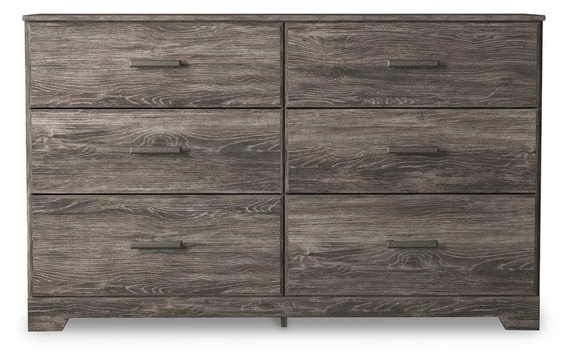 Ralinksi Full Panel Bed with Dresser and 2 Nightstands in Gray from Ashley - Lara Furniture