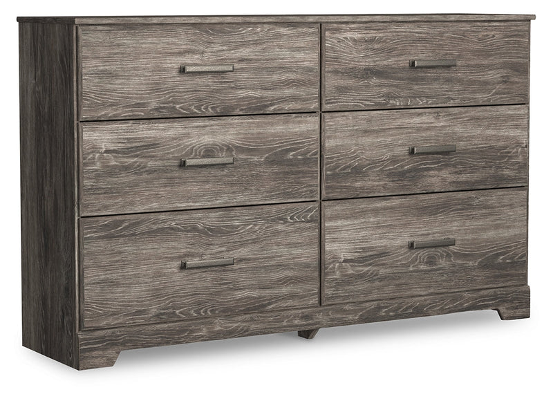 Ralinksi Full Panel Bed with Dresser in Gray from Ashley - Lara Furniture