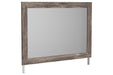 Ralinksi Gray Bedroom Mirror - Gate FurnitureMirror
