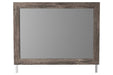 Ralinksi Gray Bedroom Mirror - Gate FurnitureMirror