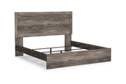 Ralinksi Gray King Panel Bed - Lara FurnitureKing Bed