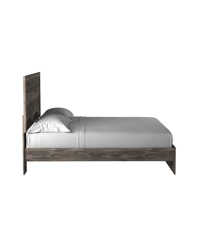 Ralinksi Gray King Panel Bed - Gate FurnitureKing Bed