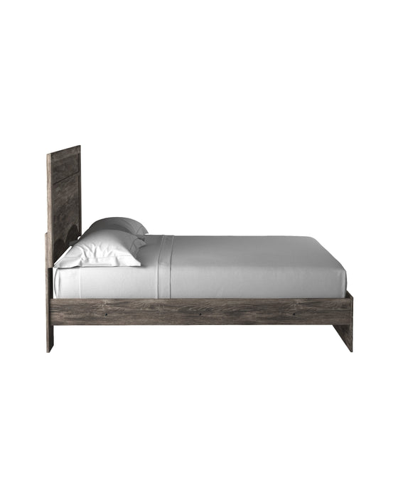 Ralinksi Gray King Panel Bed - Gate FurnitureKing Bed