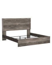 Ralinksi Gray King Panel Bed - Gate FurnitureKing Bed