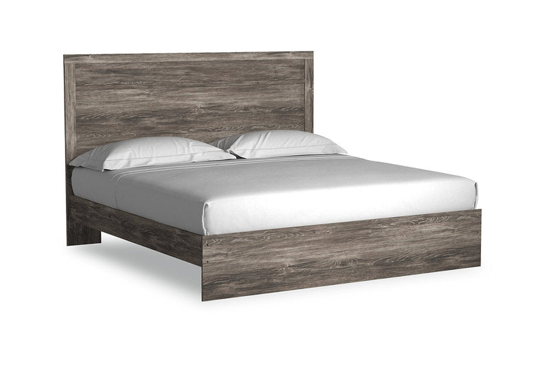 Ralinksi Gray King Panel Bed - Lara FurnitureKing Bed