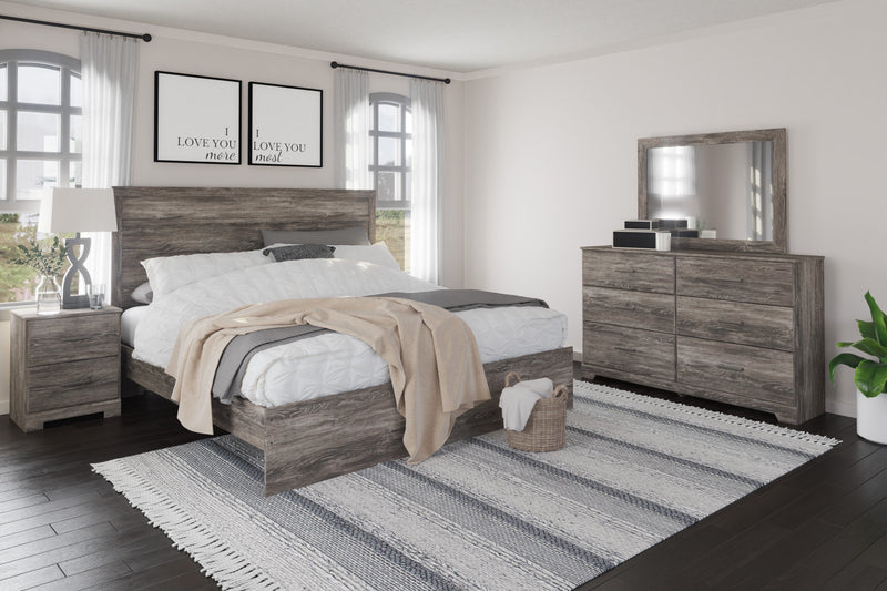 Ralinksi Gray Panel Bedroom Set - Gate FurnitureBedroom Set