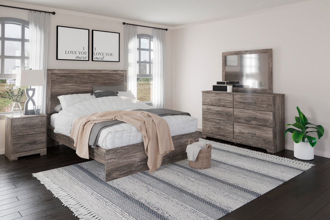 Ralinksi Gray Panel Bedroom Set - Gate FurnitureBedroom Set
