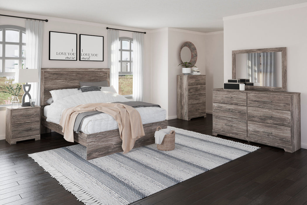 Ralinksi Gray Panel Bedroom Set - Gate FurnitureBedroom Set