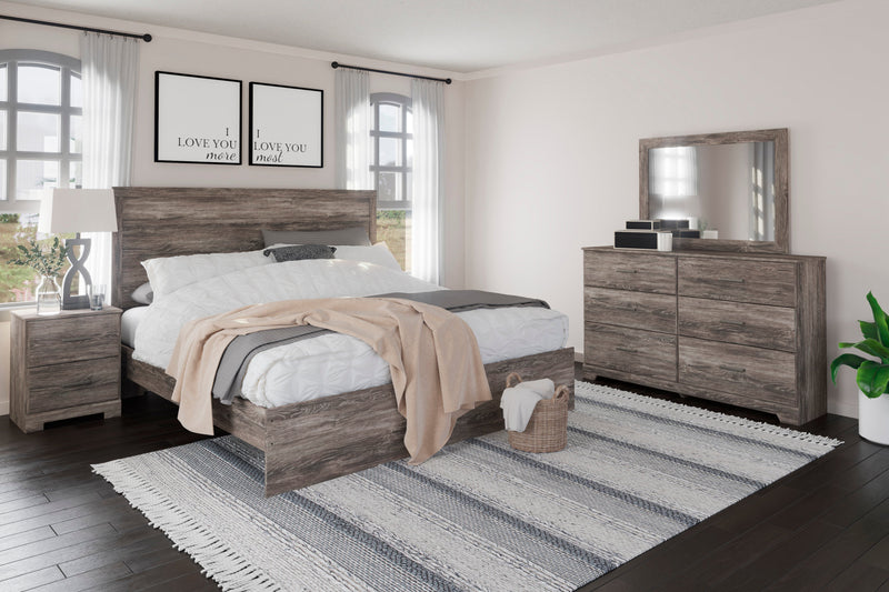 Ralinksi Gray Panel Bedroom Set - Lara FurnitureBedroom Set