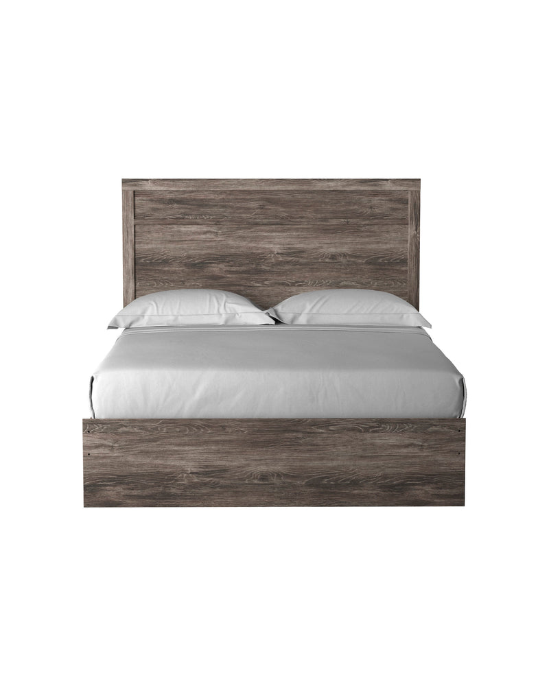 Ralinksi Gray Queen Panel Bed - Gate FurnitureQueen Bed