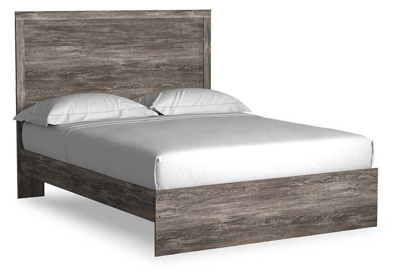 Ralinksi Queen Panel Bed with Dresser in Gray from Ashley - Lara Furniture