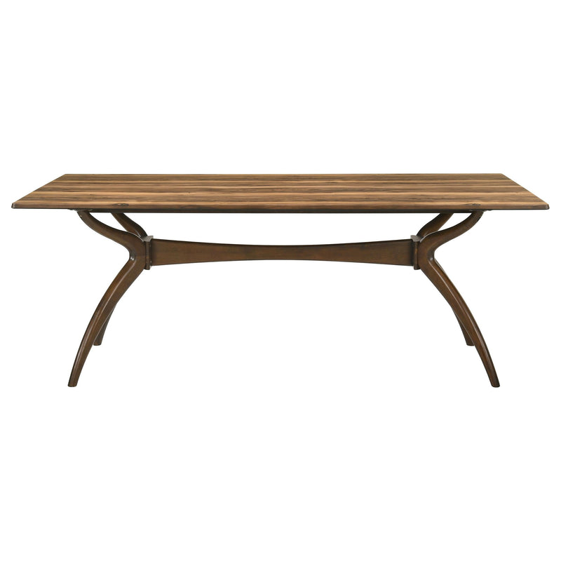Randolph 79-inch Smart Top Rectangular Dining Table Sheesham and Brown - 192520