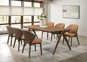 Randolph Dining Side Chair Butterscotch and Brown (Set of 2) - 192522