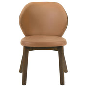 Randolph Dining Side Chair Butterscotch and Brown (Set of 2) - 192522