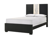 Rangley Black LED Panel Bedroom Set - Lara FurnitureBedroom Set