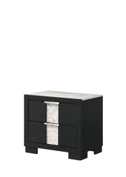 Rangley Black LED Panel Bedroom Set - Lara FurnitureBedroom Set