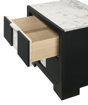 Rangley Black LED Panel Bedroom Set - Lara FurnitureBedroom Set