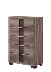 Rangley Brown LED Panel Bedroom Set - Lara FurnitureBedroom Set