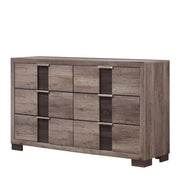 Rangley Brown LED Panel Bedroom Set - Lara FurnitureBedroom Set