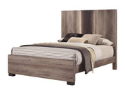 Rangley Brown LED Panel Bedroom Set - Lara FurnitureBedroom Set