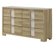 Rangley Driftwood LED Panel Bedroom Set - Lara FurnitureBedroom Set