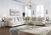 Rawcliffe Parchment 3 - Piece Sectional - Lara FurnitureSectional