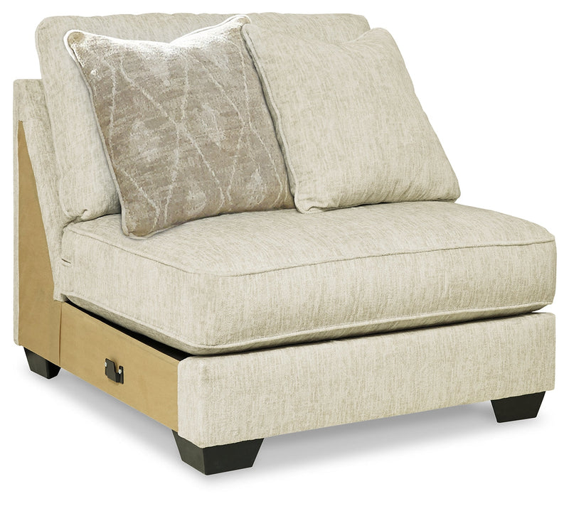 Rawcliffe Parchment Armless Chair - 1960446