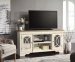 Realyn Chipped White 74" TV Stand - Lara FurnitureTV Stand